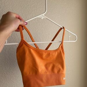 Dfyne Orange Women's bra impact size small